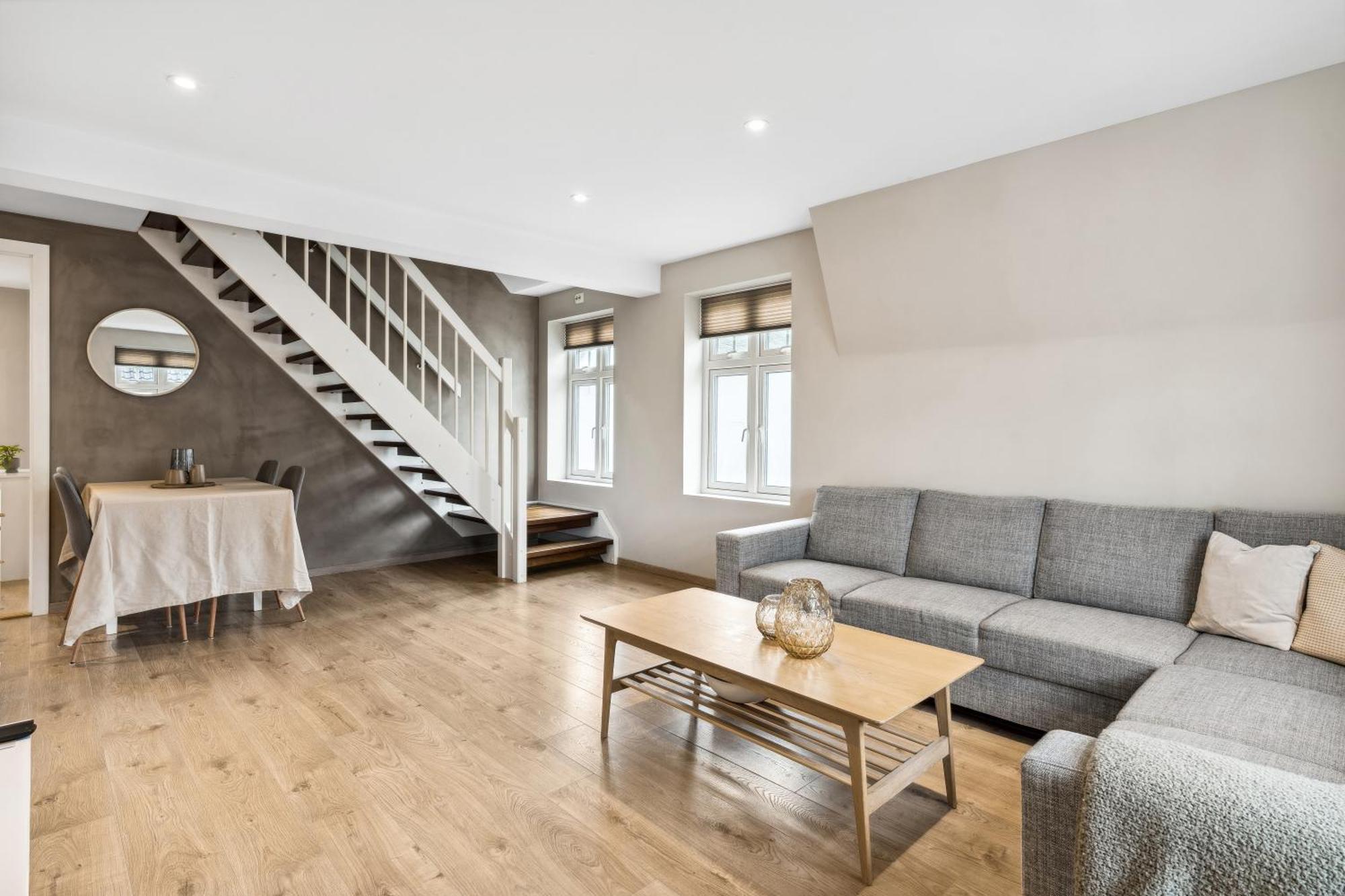 Apartamento Stylish & Bright Penthouse - Office - 5 Star Location! Egersund Exterior foto